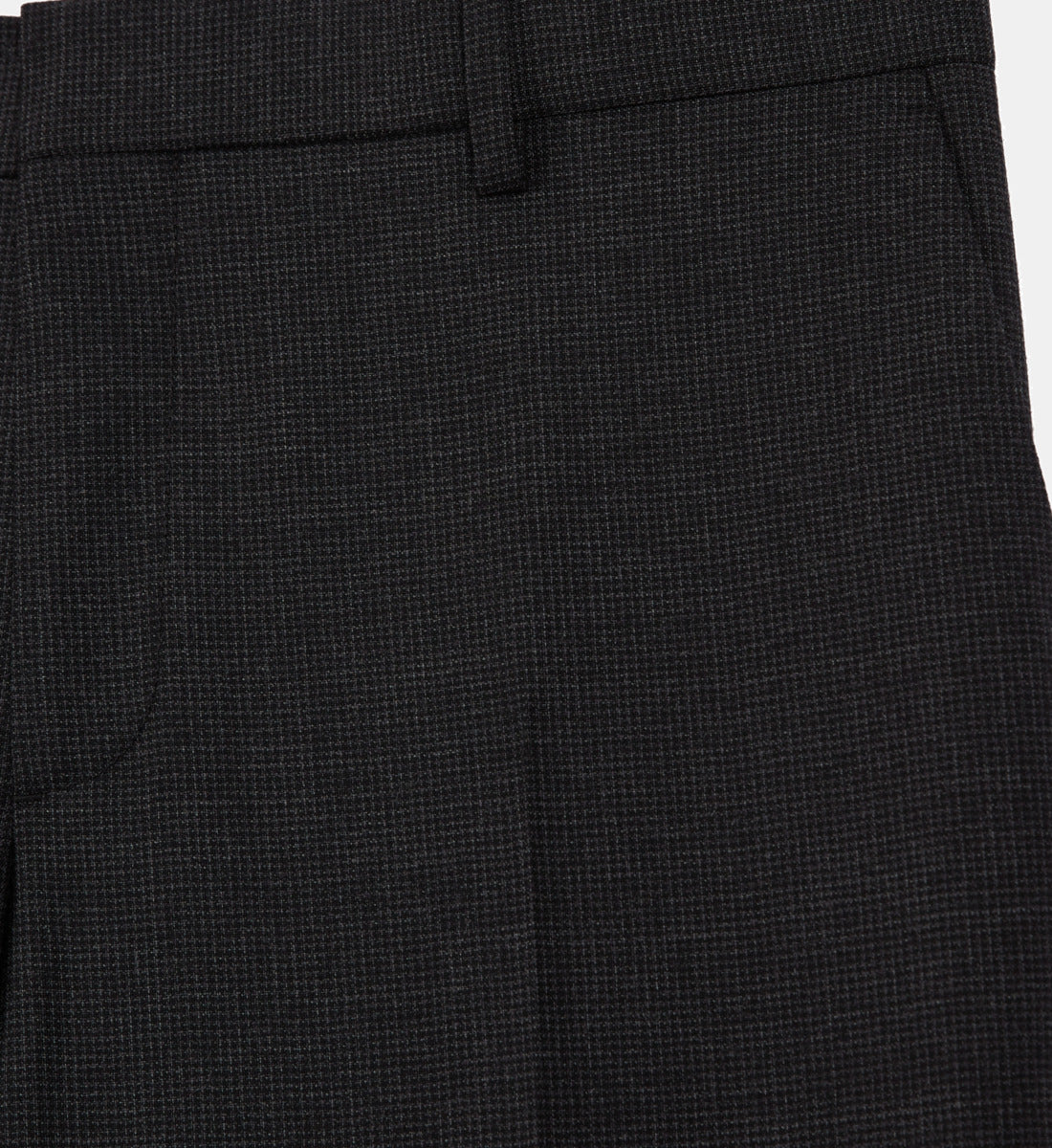 Wool Suit Pants | Men | Black