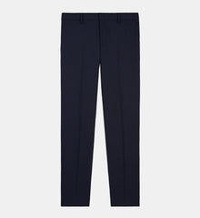 Wool Suit Pants | Men | Navy Blue