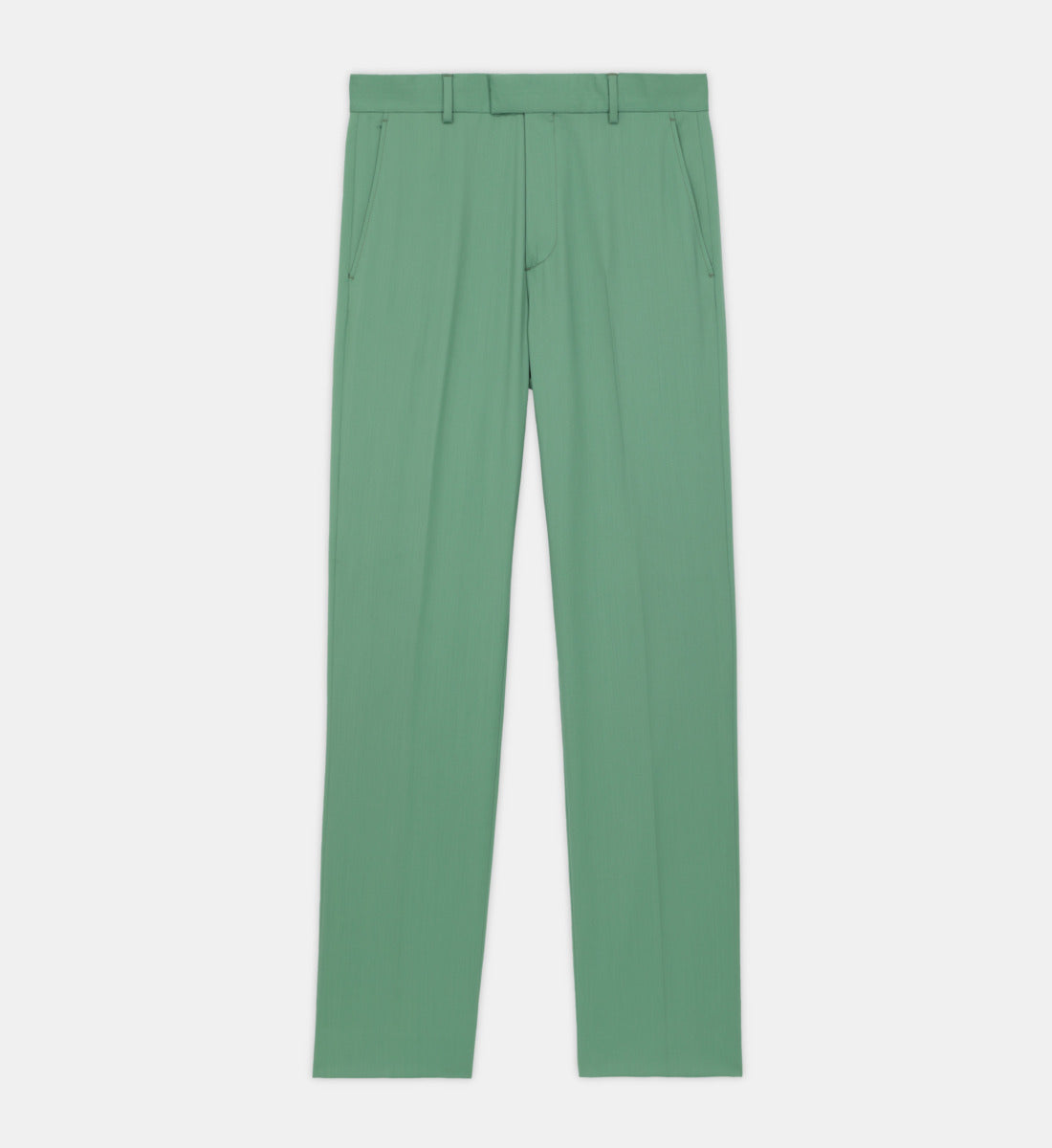 Wool Suit Pants | Men | Green