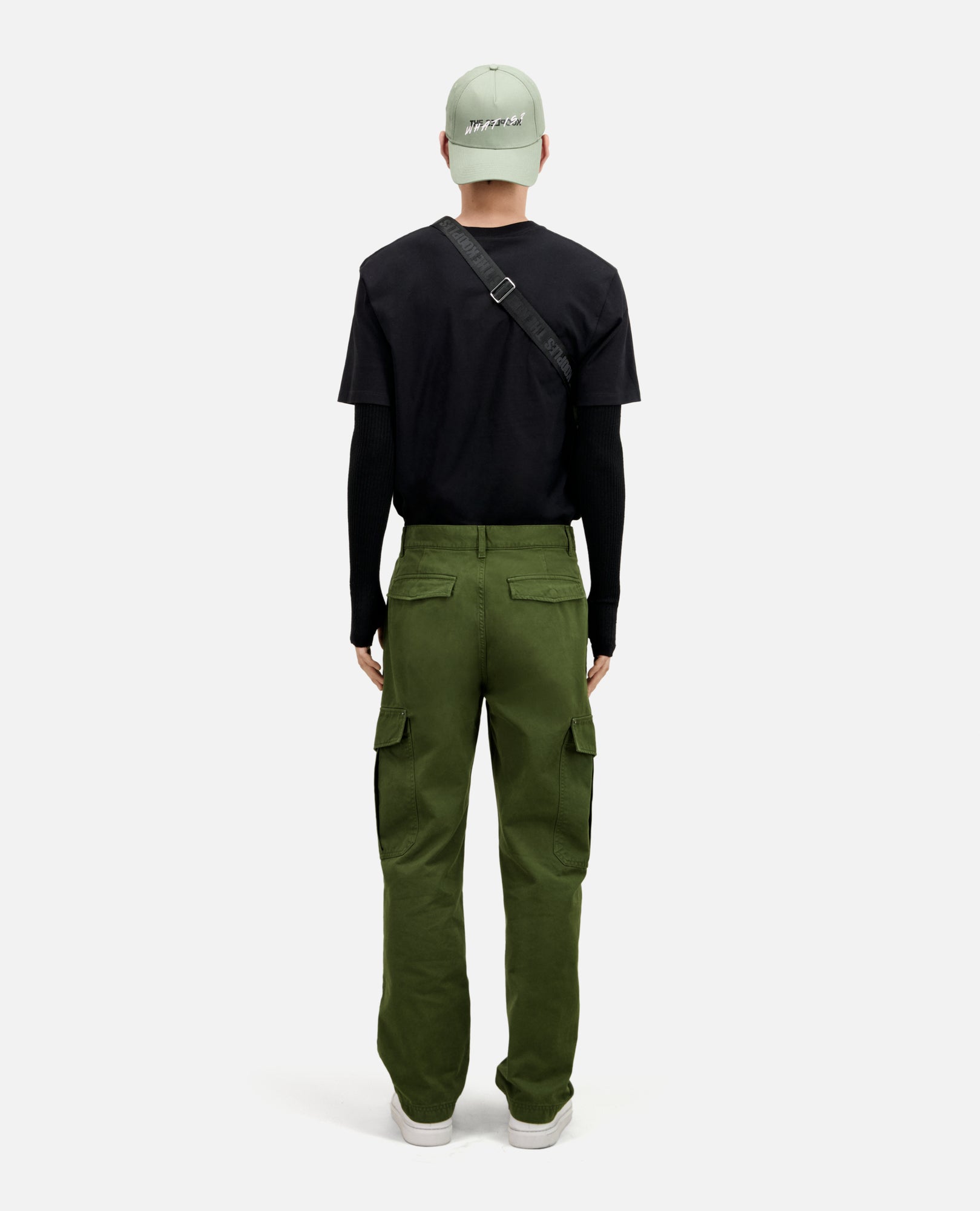 Cotton Cargo Pants | Men | Khaki