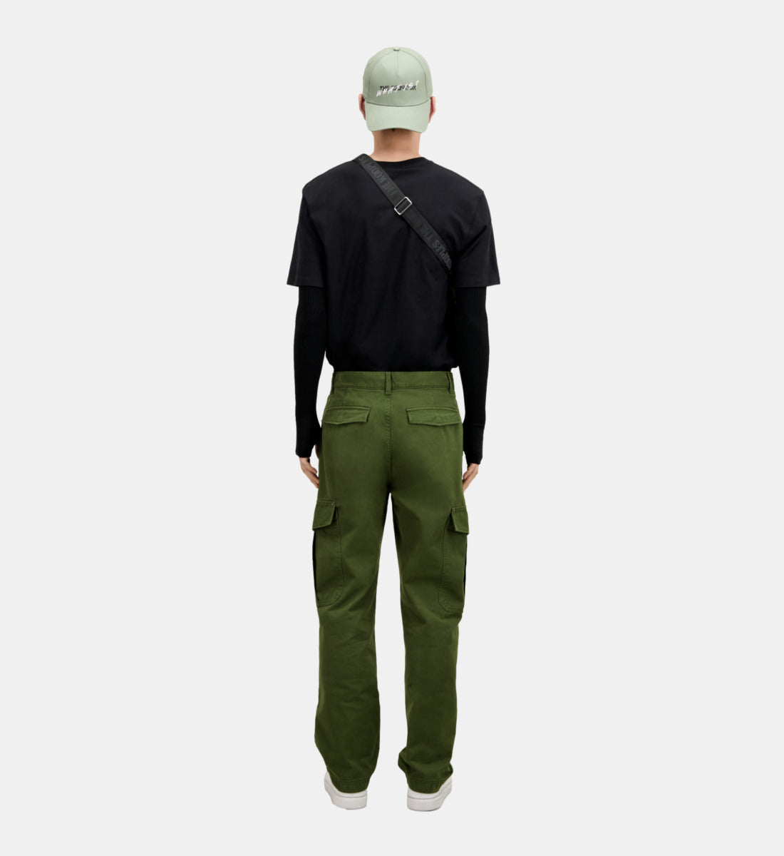 Cotton Cargo Pants | Men | Khaki