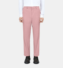 Suit Trousers | Men | Pastel Pink