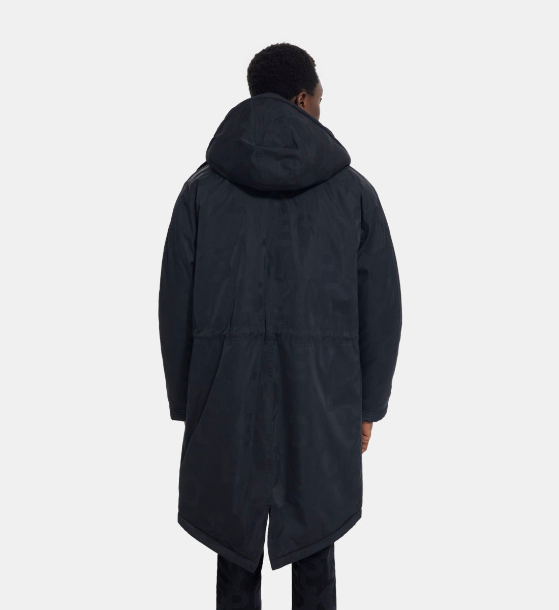 The Kooples Logo Parka | Men | Black