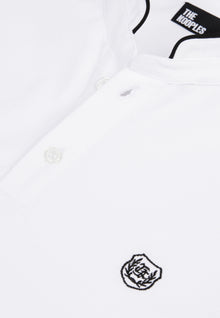 Pique Cotton Polo T-Shirt | Men | White