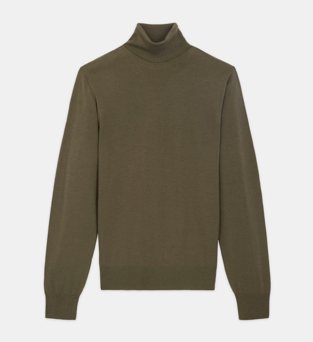 Green Merino Sweater | Men | Algue