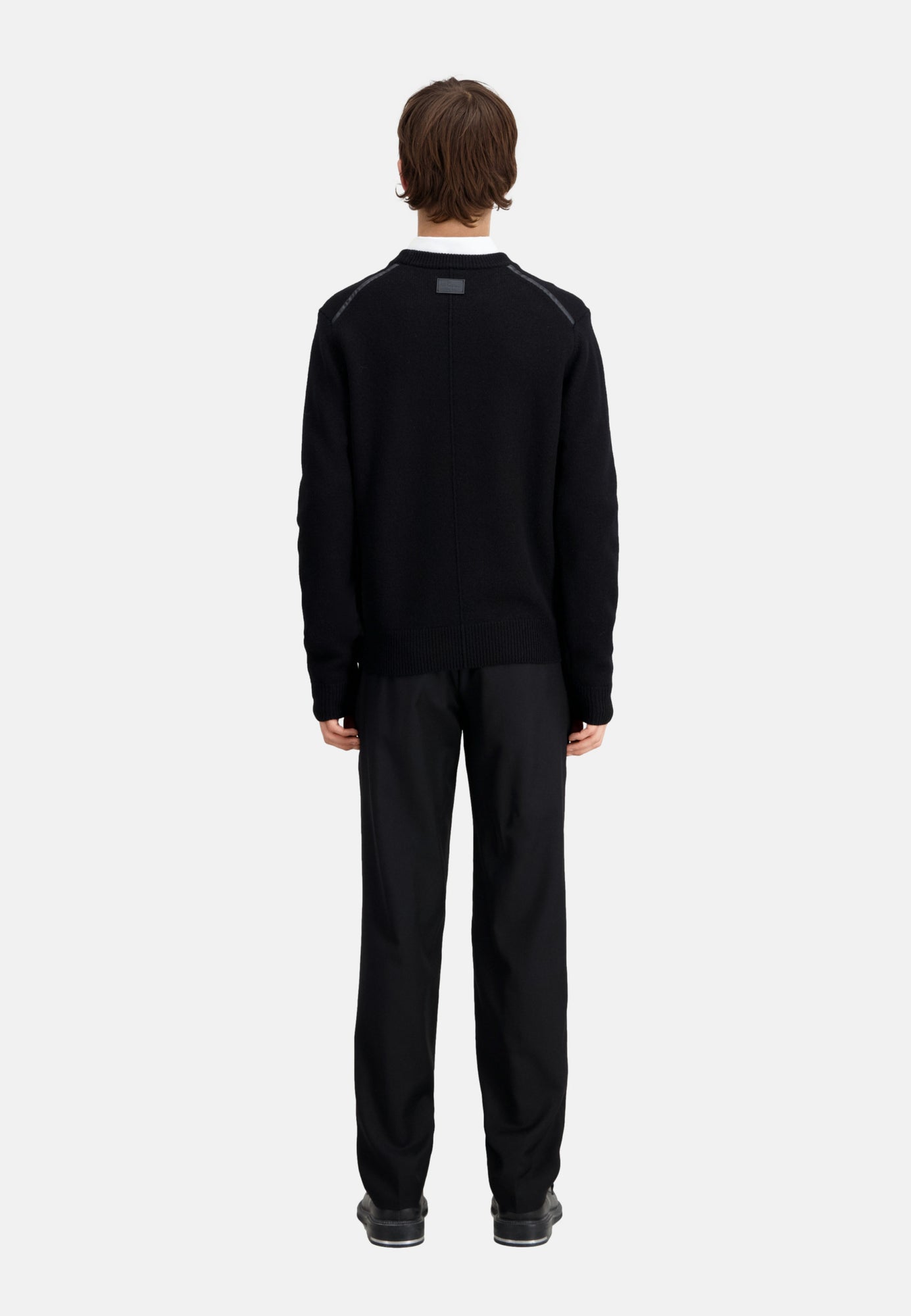 Merino Wool Sweater | Men | Black