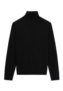 Merino Wool Sweater | Men | Black