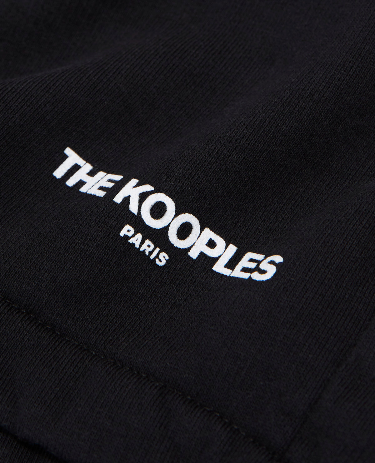 Fleece Shorts With Small Logo | Men | Black