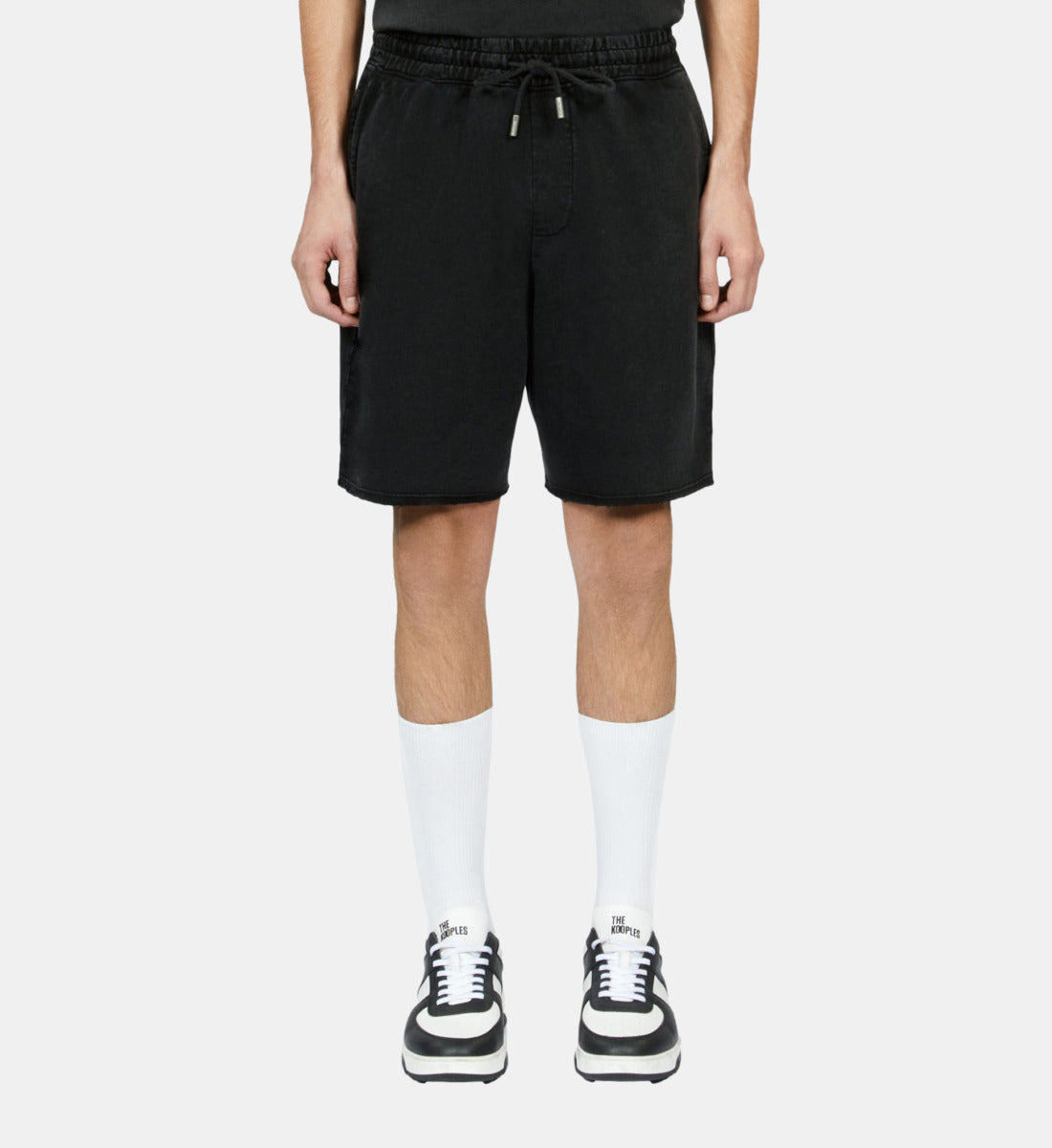 Cotton Shorts | Men | Black Washed