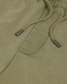 Light Green Cotton Shorts | Men | Khaki Grey