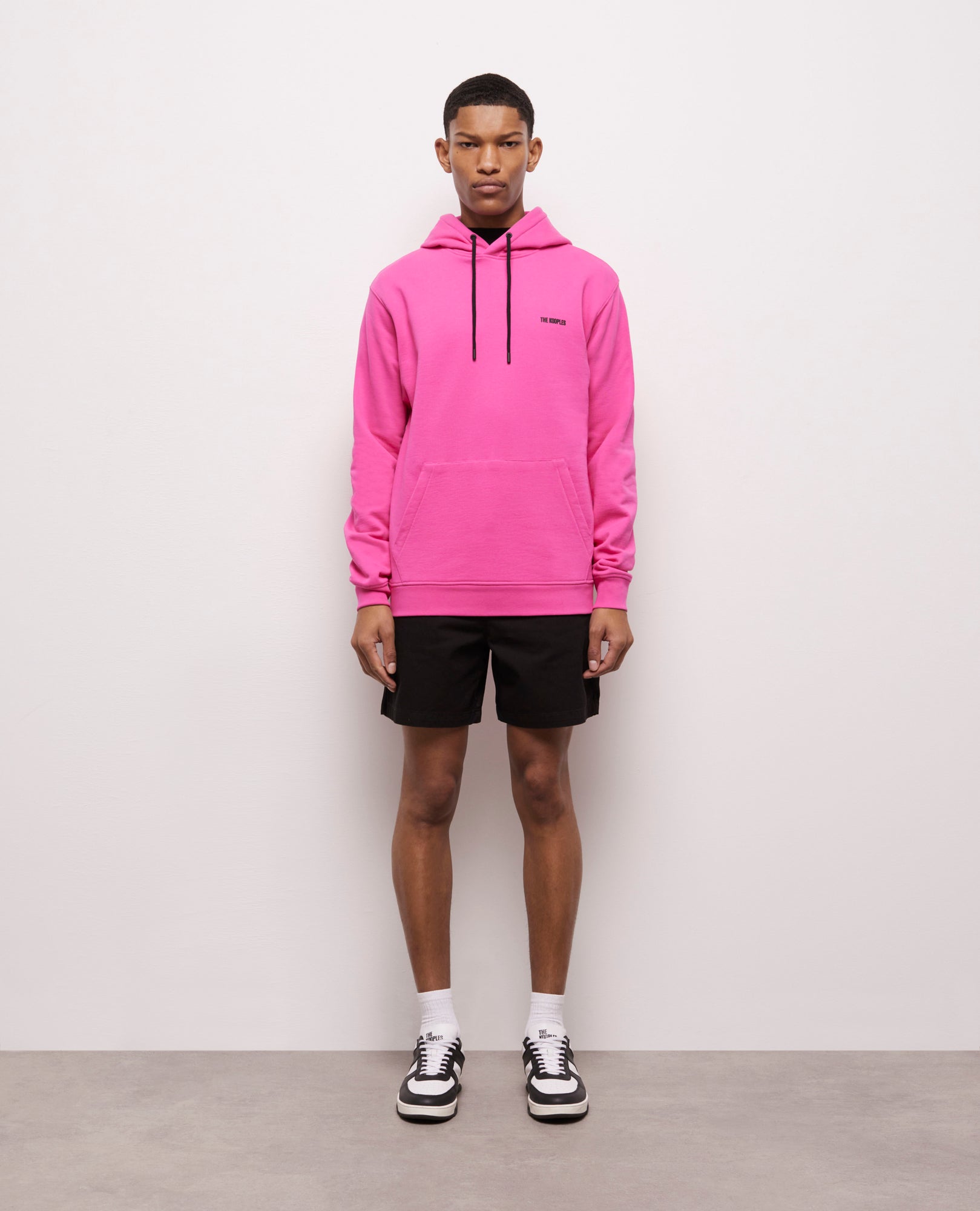 Hooded Sweatshirt With Logo | Men | Pink