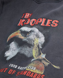 Sweatshirt With Eagle Serigraphy | Men | Black Washed