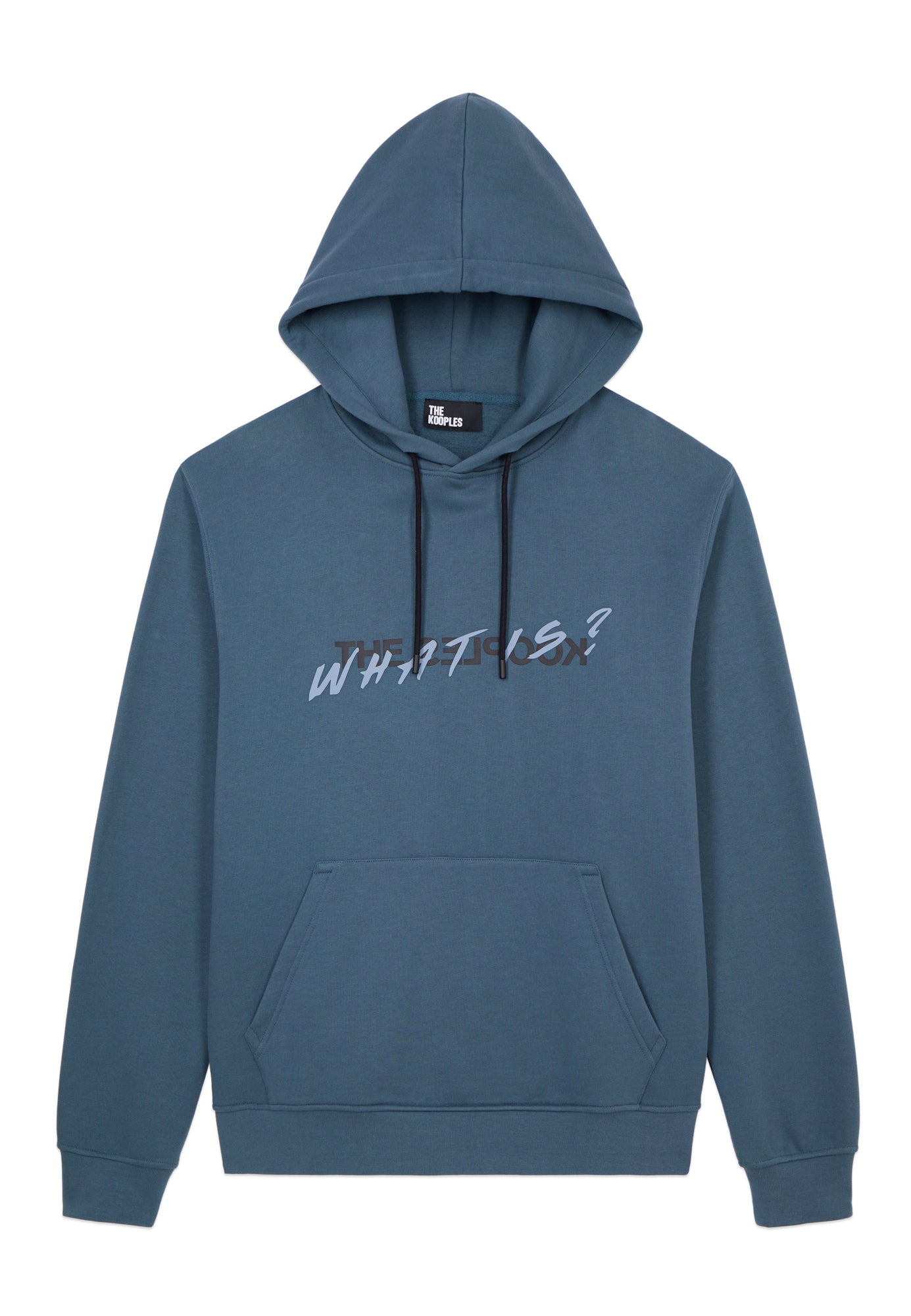 Deep What Is Hoodie | Men | Blue Petrol