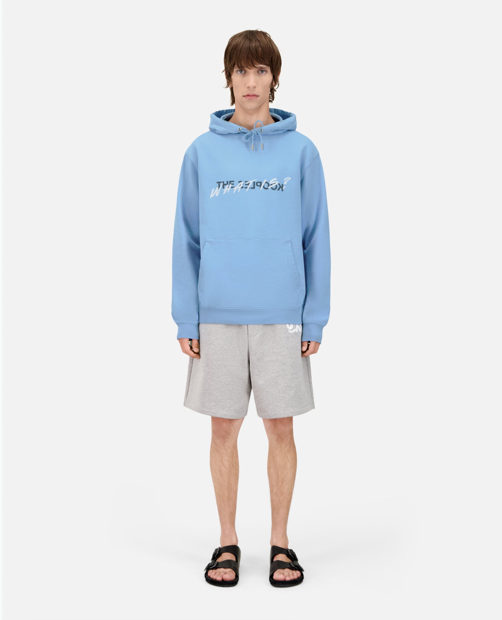 What Is Hoodie | Men | Steel Blue