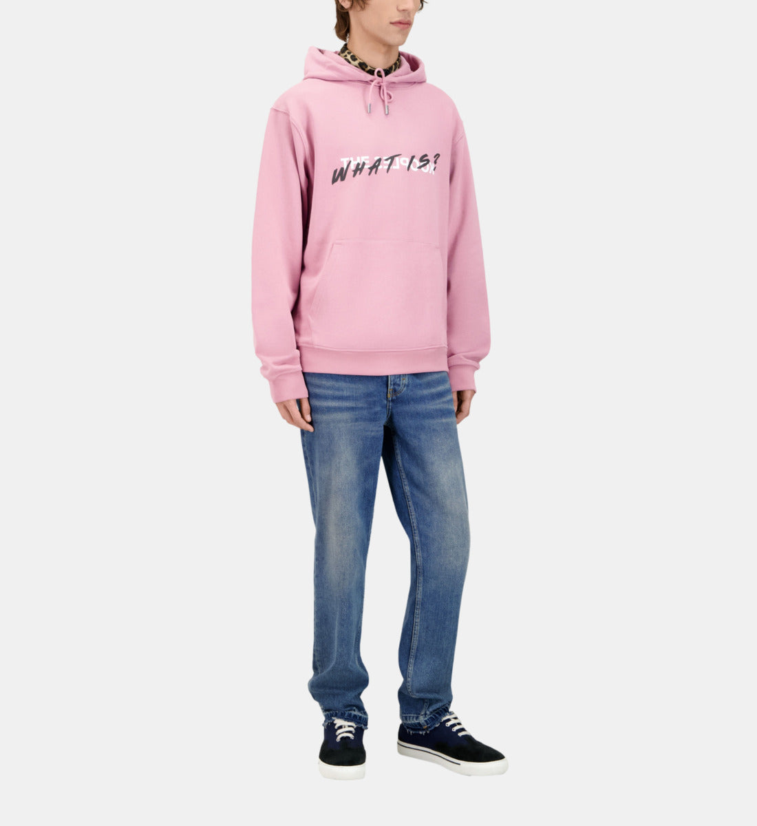 Lilac What Is Hoodie | Men | Pink Wood