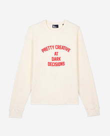 Pretty Creative Serigraphy Sweatshirt | Men | Ecru