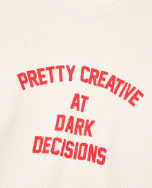 Pretty Creative Serigraphy Sweatshirt | Men | Ecru