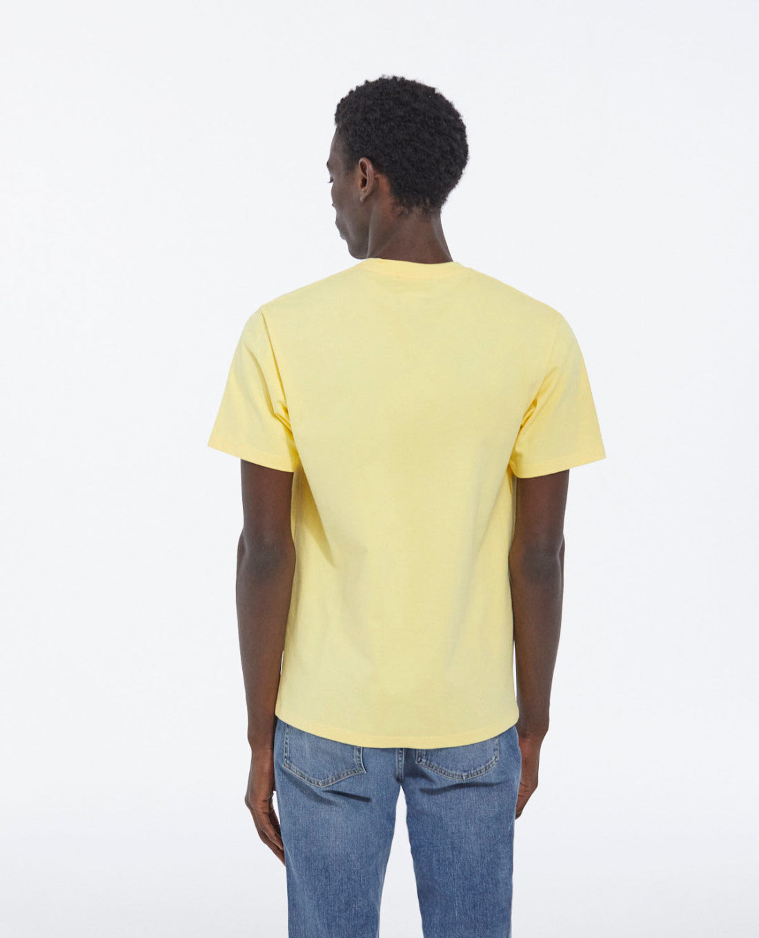 T-Shirt & Contrasting The Kooples Logo | Men | Yellow