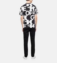 The Kooples Logo T-Shirt | Men | Black x White