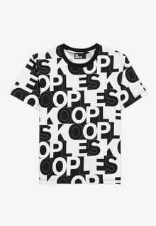 The Kooples Logo T-Shirt | Men | Black x White