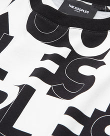 The Kooples Logo T-Shirt | Men | Black x White