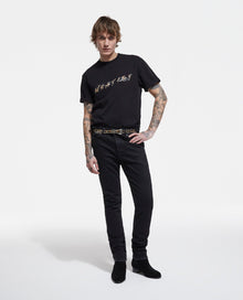 Leopard Print What Is T-Shirt | Men | Black