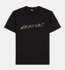 Leopard Print What Is T-Shirt | Men | Black