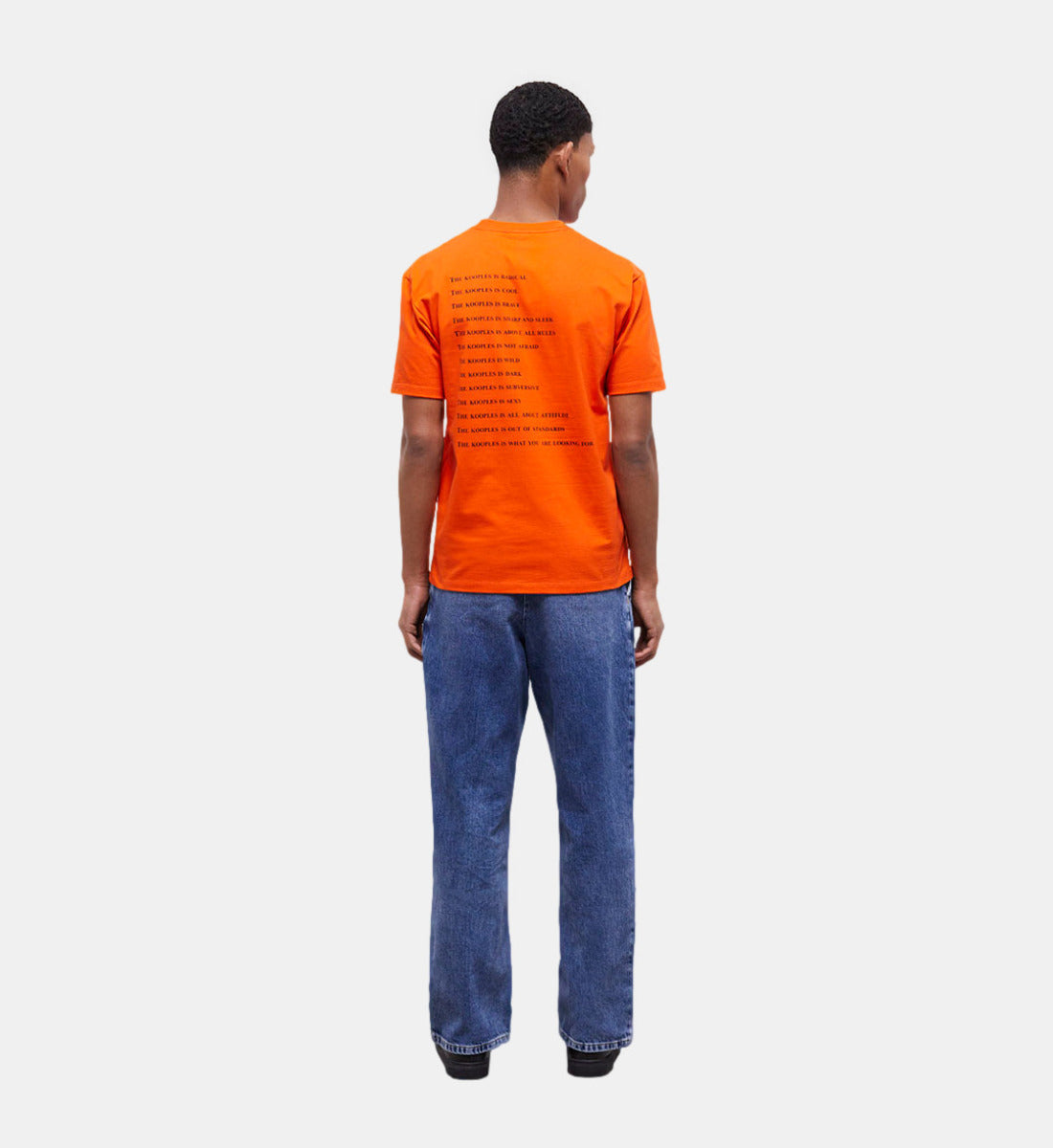 Orange What Is T-Shirt | Men | Pumpkin