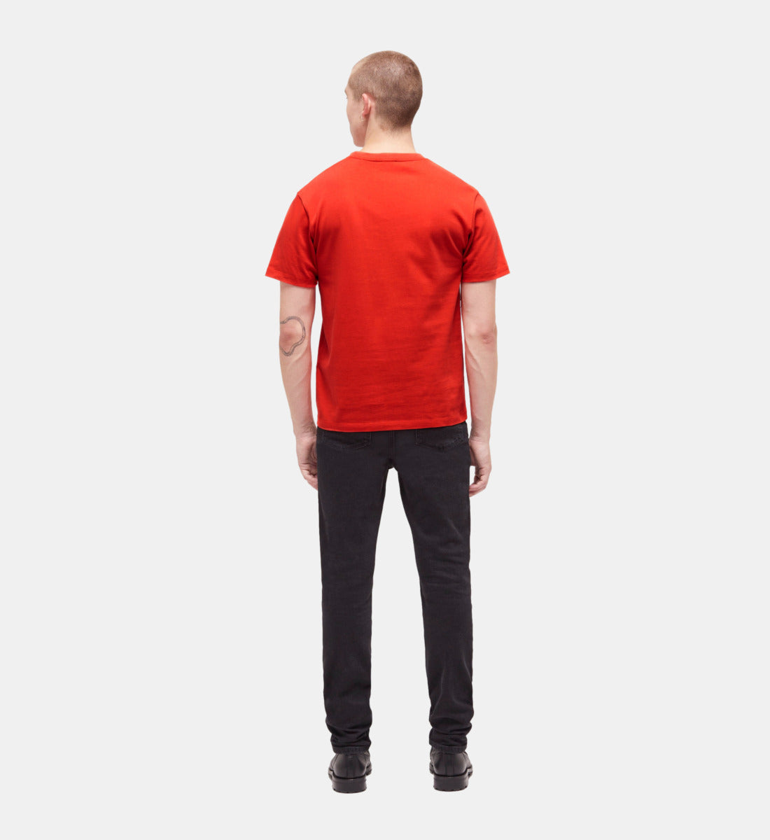 Tiger Screen Print T-Shirt | Men | Red