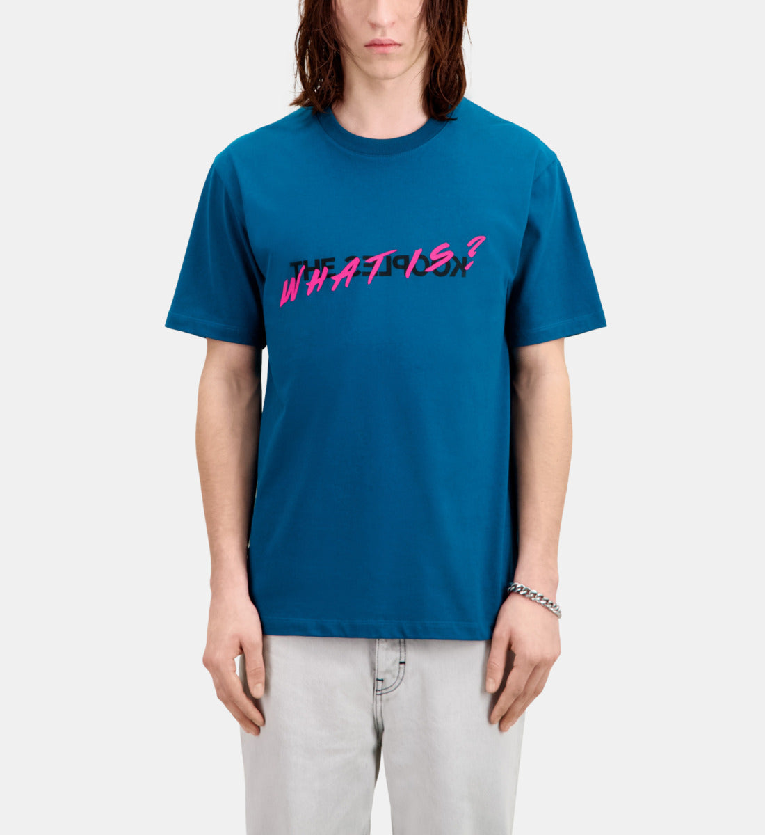 What Is T-Shirt | Men | Medium Blue