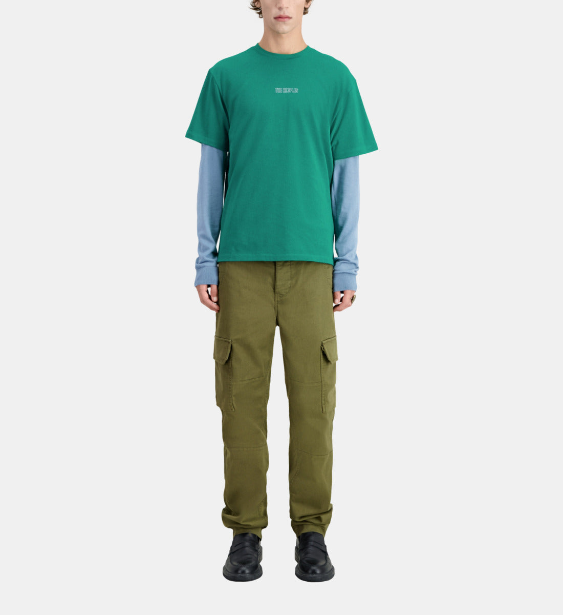 Green T-Shirt With Logo | Men | Forest