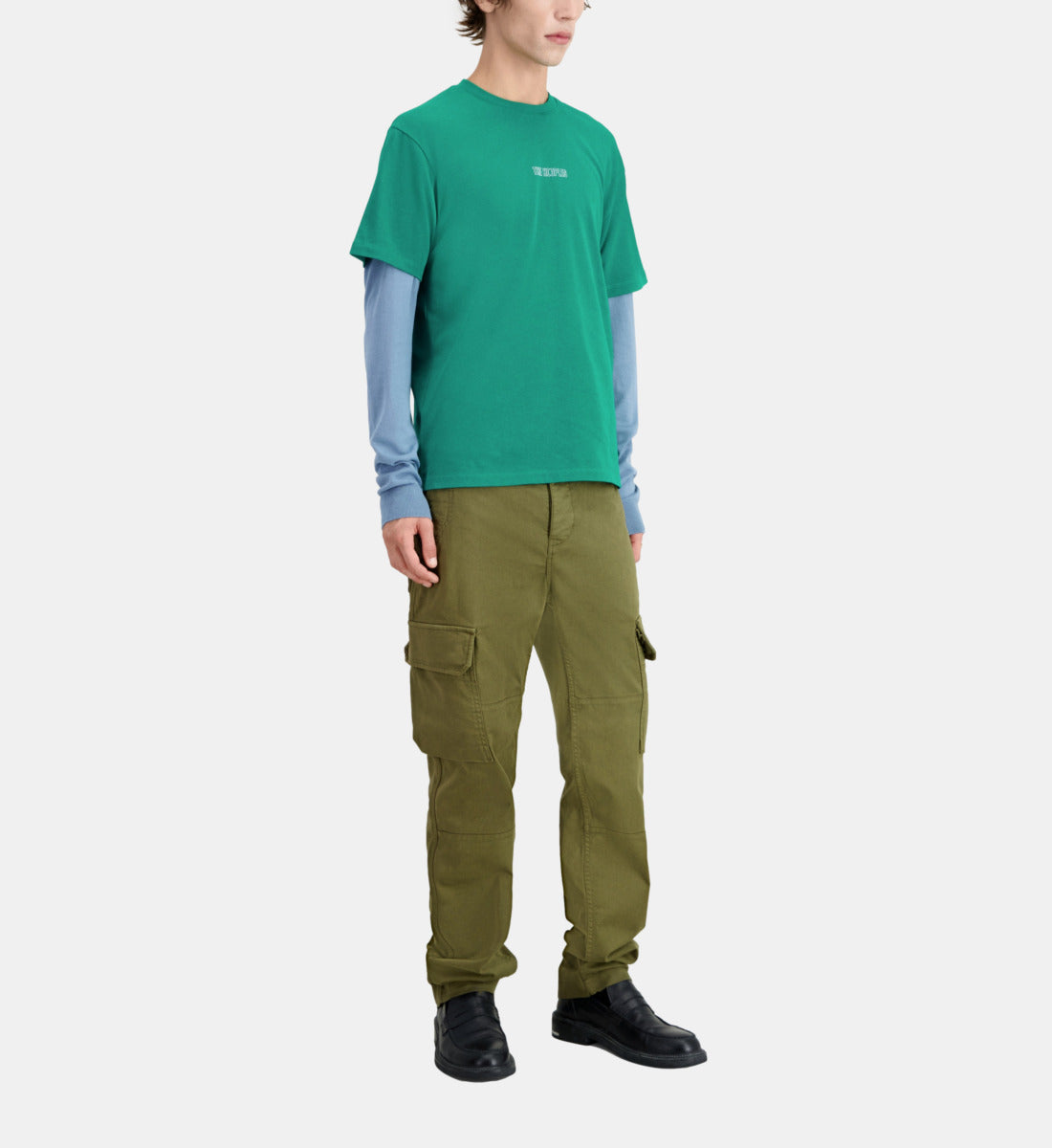 Green T-Shirt With Logo | Men | Forest