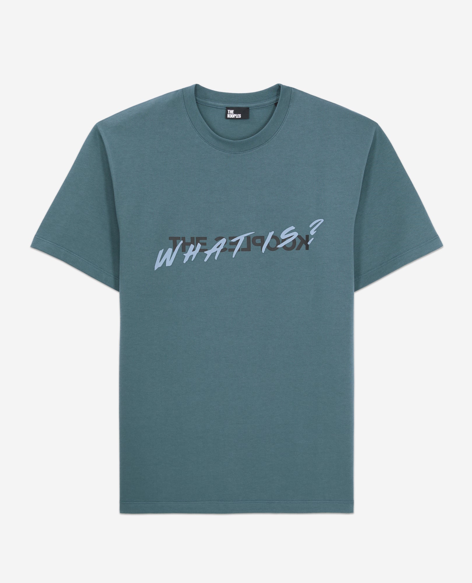 Deep What Is T-Shirt | Men | Blue Petrol