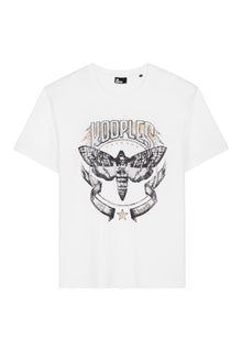 T-Shirt With Skull Butterfly Serigraphy | Men | White