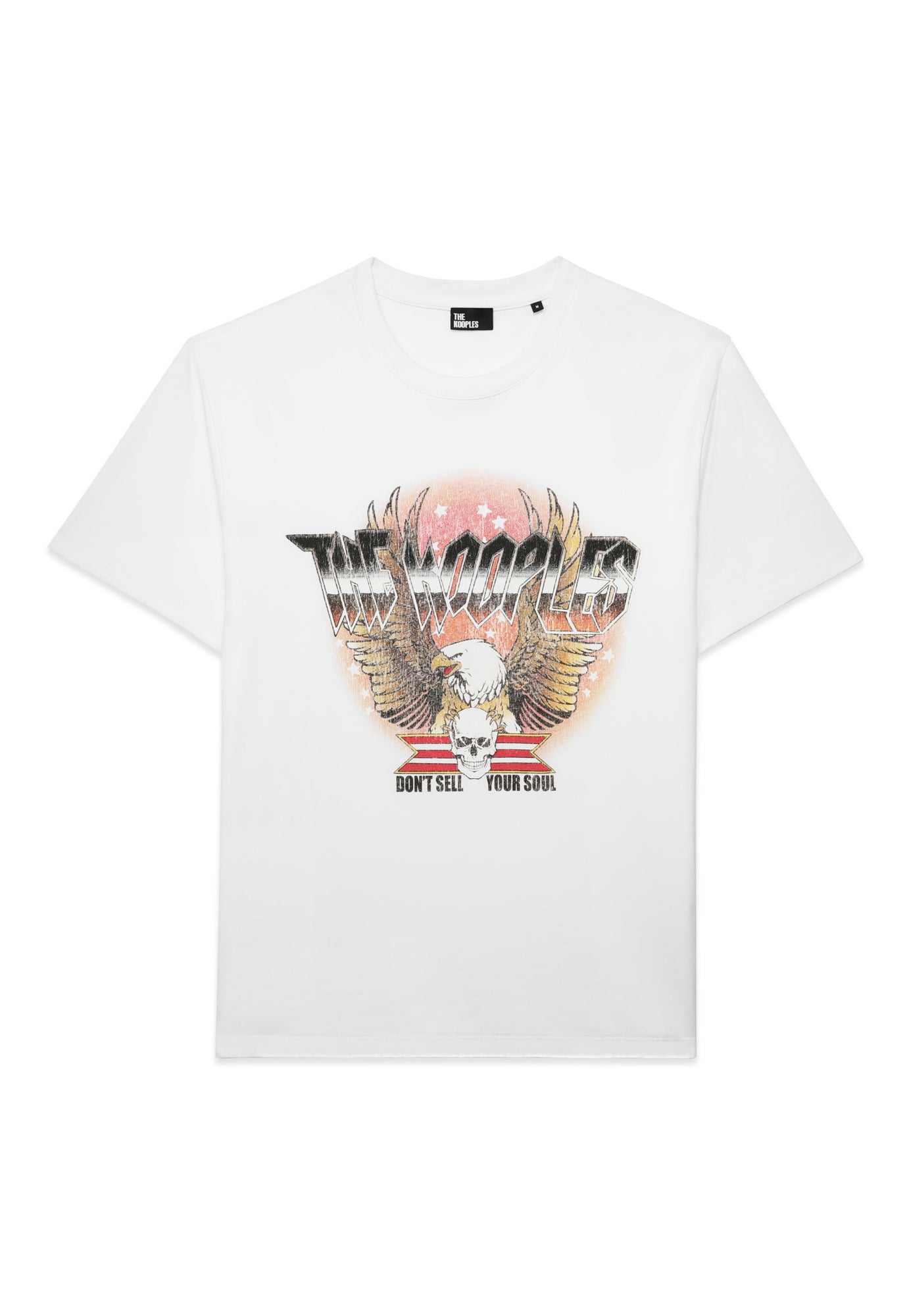 T-Shirt With Rock Eagle Serigraphy | Men | White