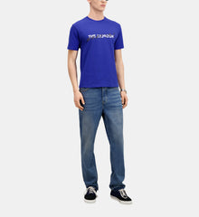 Electric Blue What Is T-Shirt | Men | Ocean