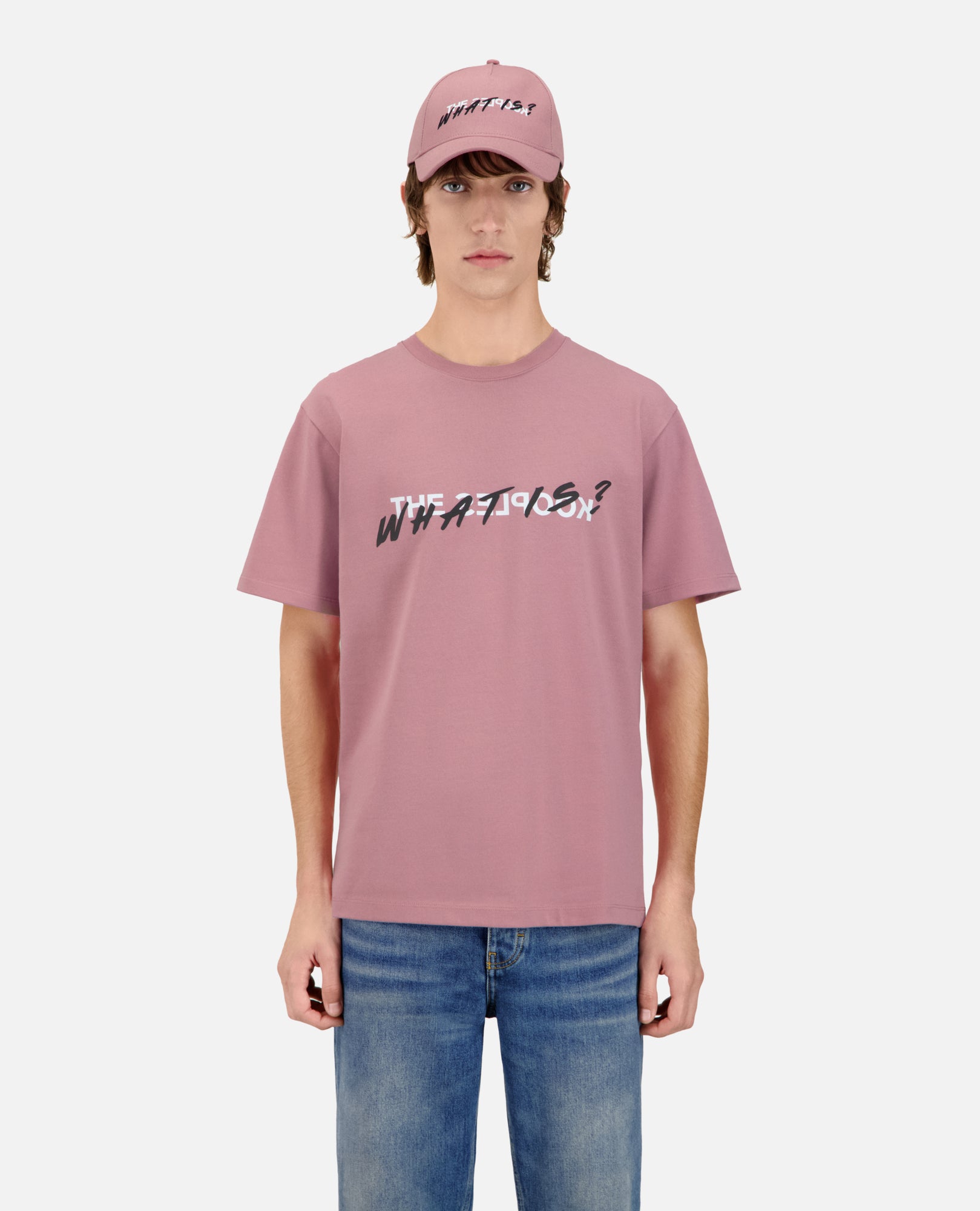 Lilac What Is T-Shirt | Men | Pink Wood