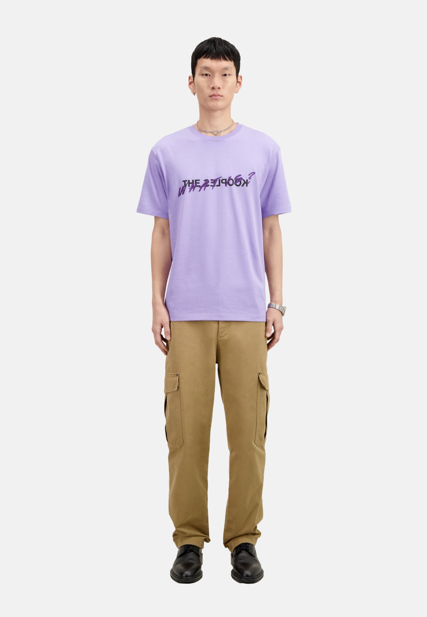 Mauve What Is T-Shirt | Men | Light Purple