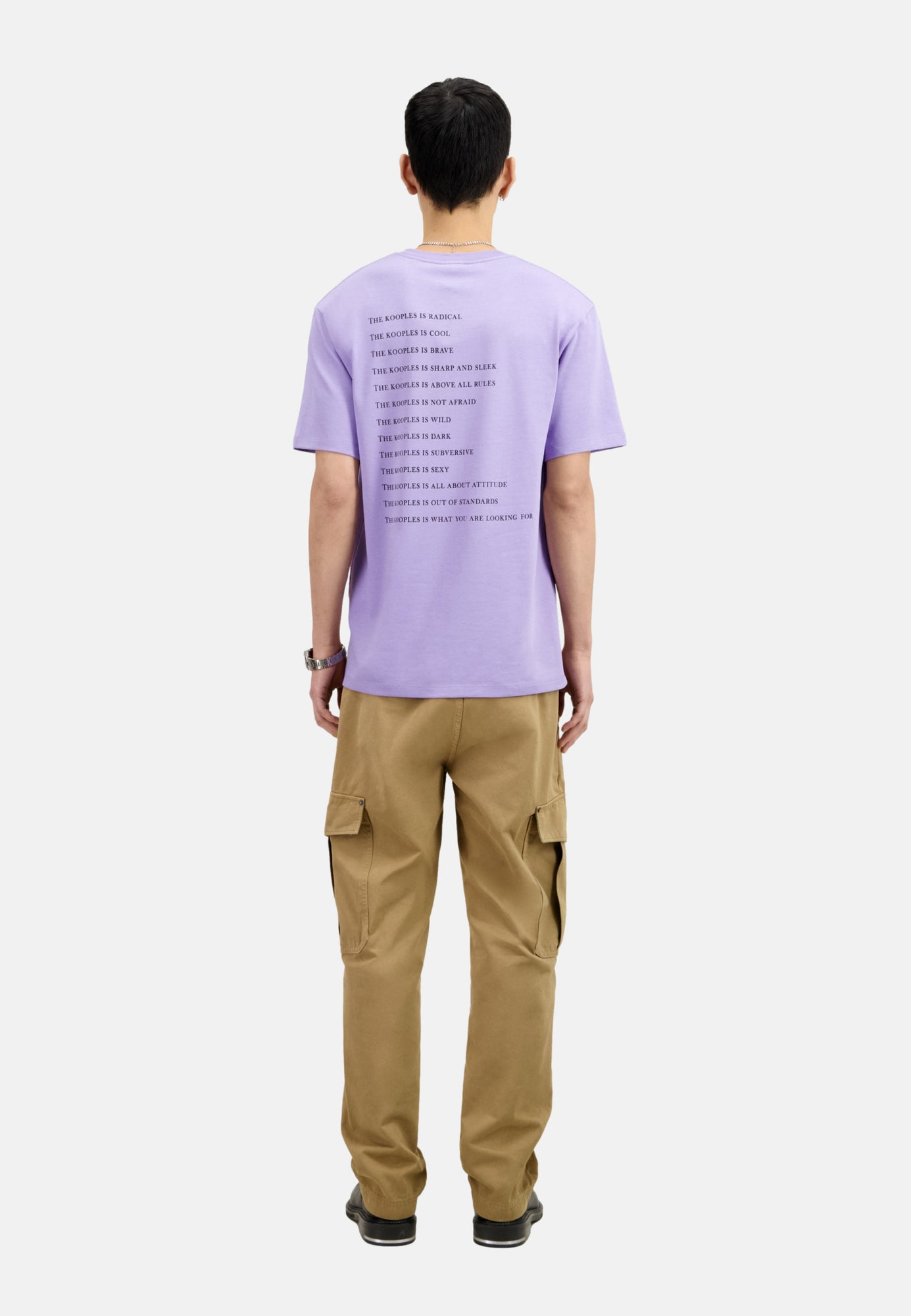 Mauve What Is T-Shirt | Men | Light Purple