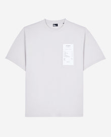 Receipt Serigraphy T-Shirt | Men | Stone Grey