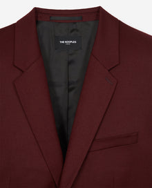 Suit Jacket | Men | Burgundy