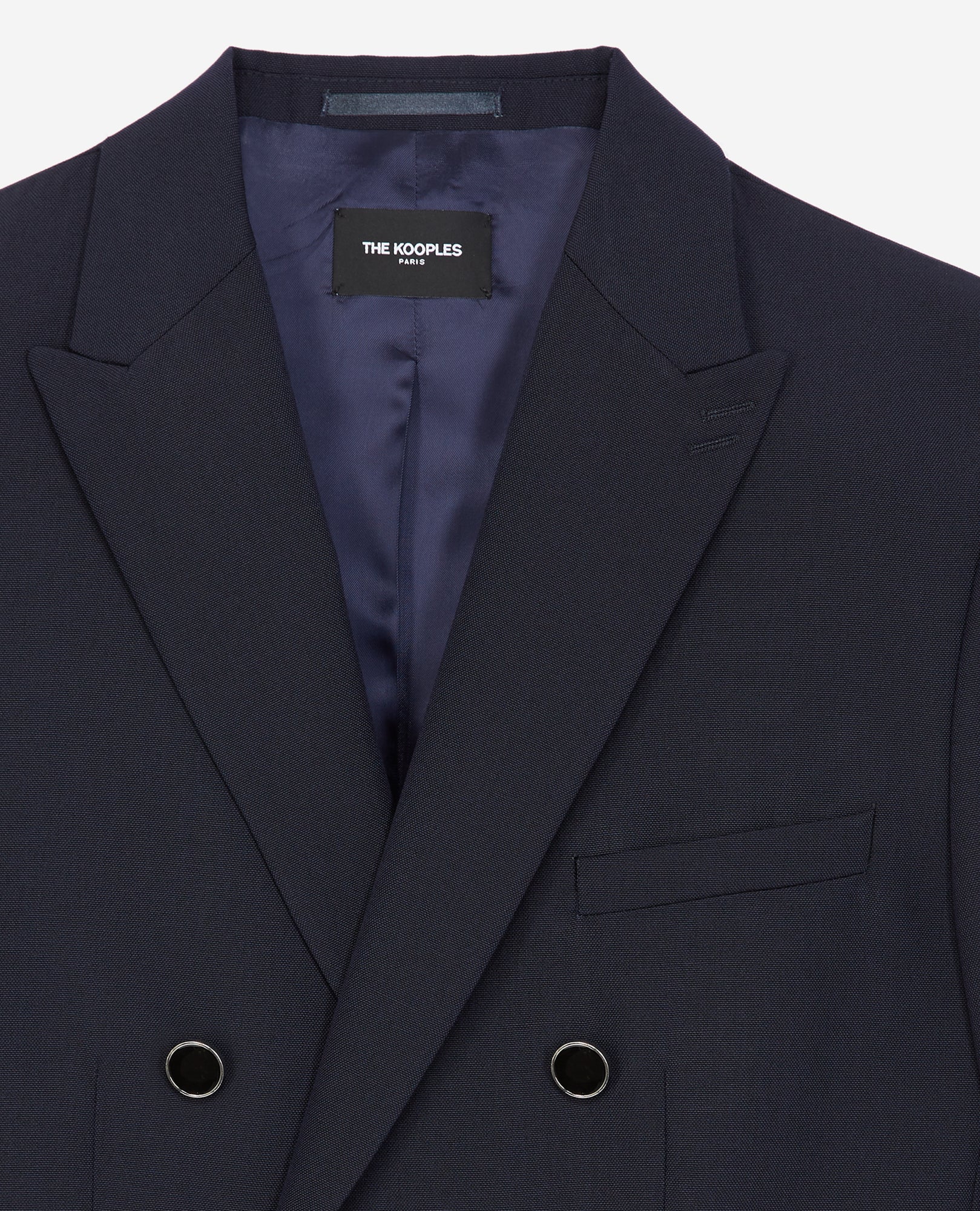 Wool Jacket | Men | Navy Blue