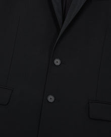 Wool Suit Jacket | Men | Black