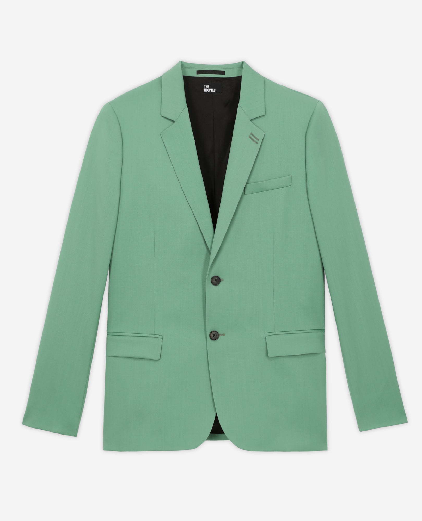 Wool Suit Jacket | Men | Green