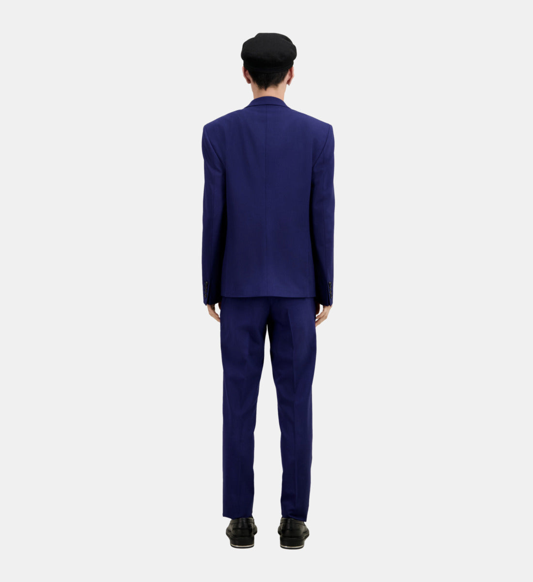 Bright Wool Suit Jacket | Men | Dark Blue