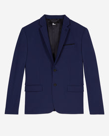 Bright Wool Suit Jacket | Men | Dark Blue