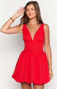 Hedley Mini Dress | Red