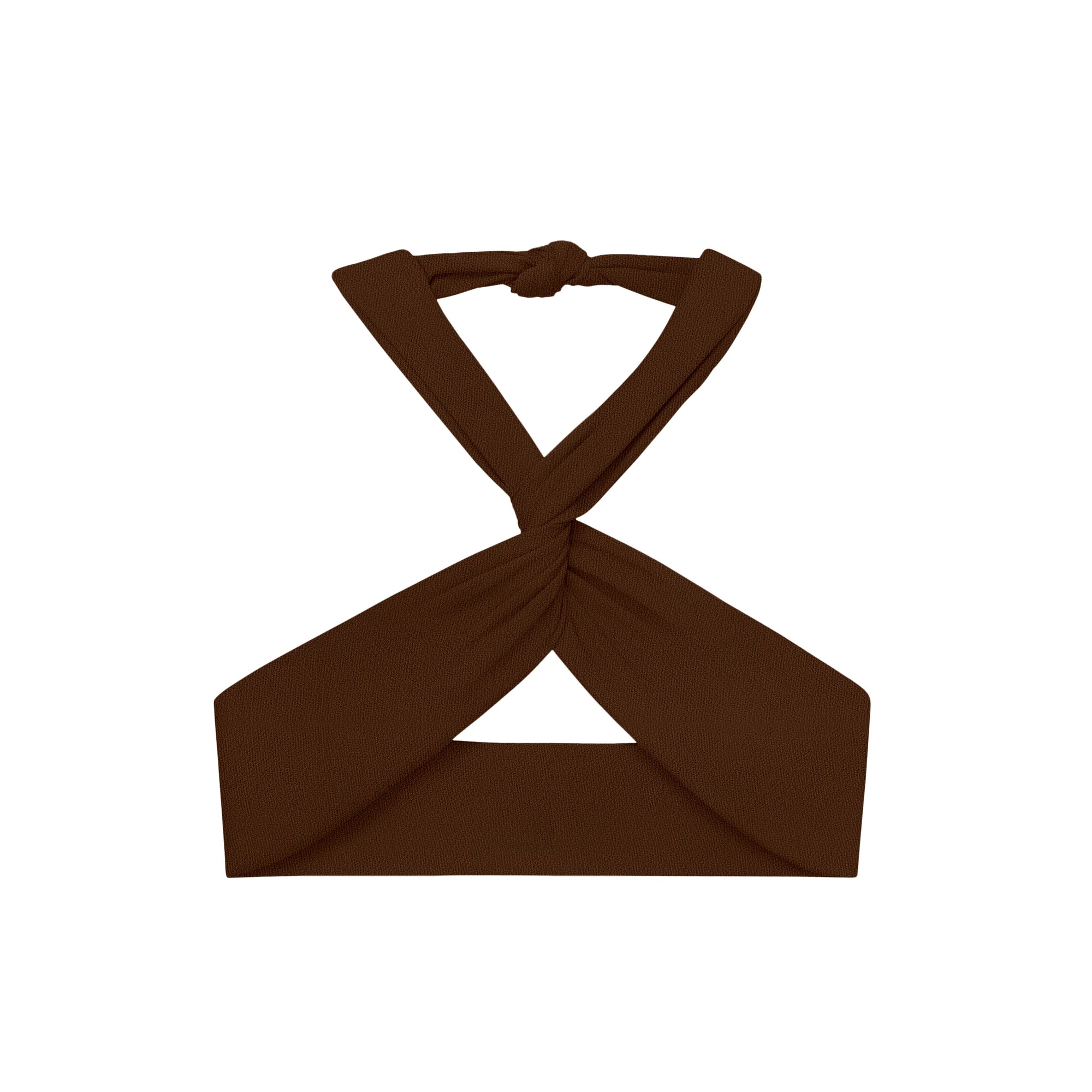 Helix Top | Espresso Terry Sheen