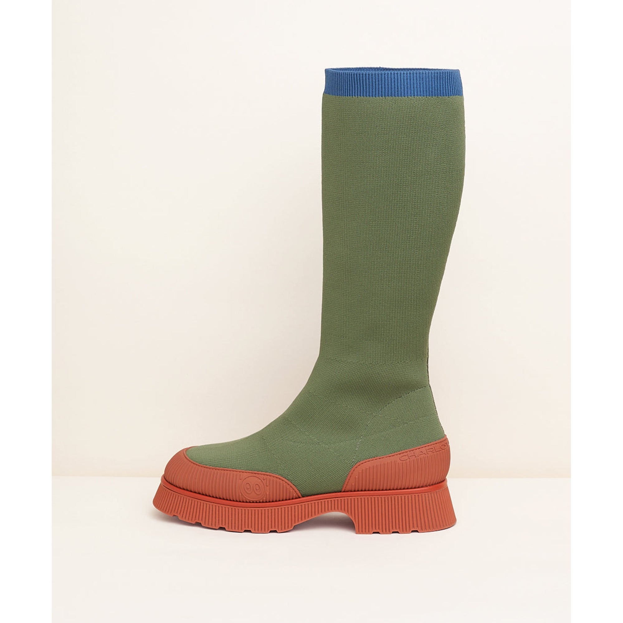 Hera Rubber Soled Ankle Chelsea Boot | Moss