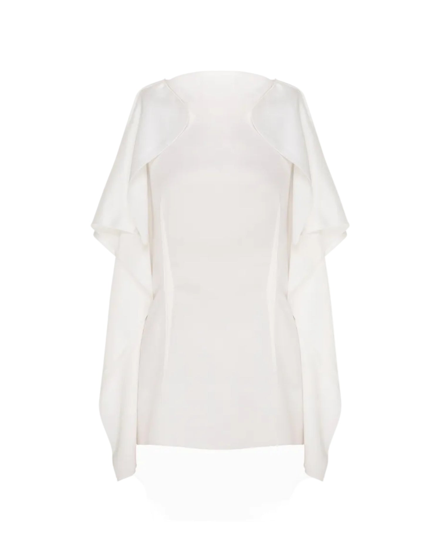 Illusion Winged Top | Ivory